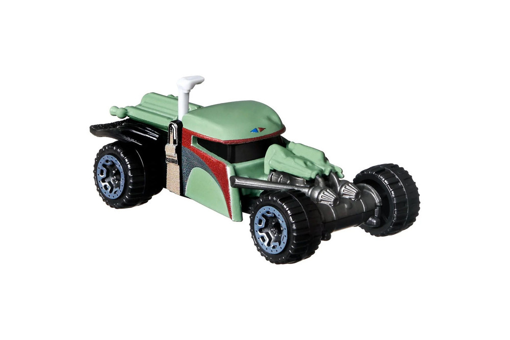 Boba Fett, Green - Mattel Hot Wheels HHB74956H - 3" Scale Diecast Model Toy Car