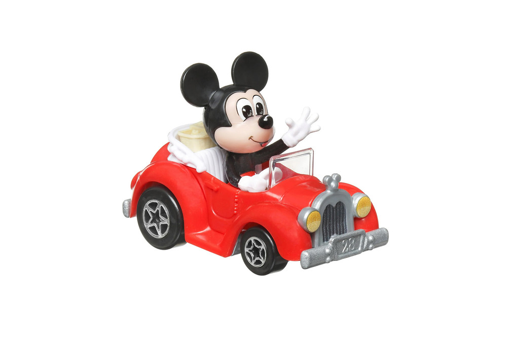 Racer Verse Disney 4-Pack Character Car Assortment - Mattel Hot Wheels HKD319564 - 2.25" Scale Diecast Model Toy Cars