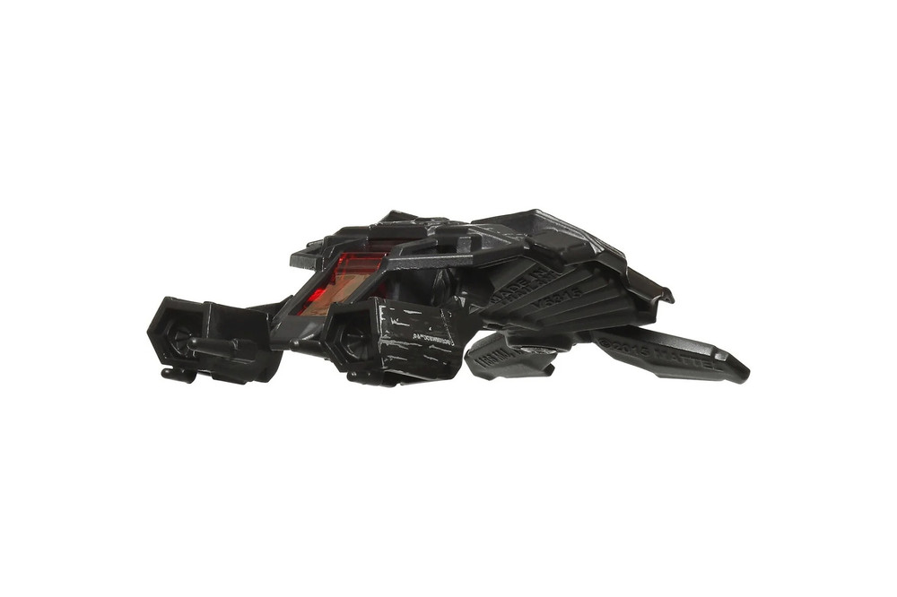 The Dark Knight Bat, Black - Mattel Hot Wheels HDG89956M - 3" Scale Diecast Model Fighter Jet