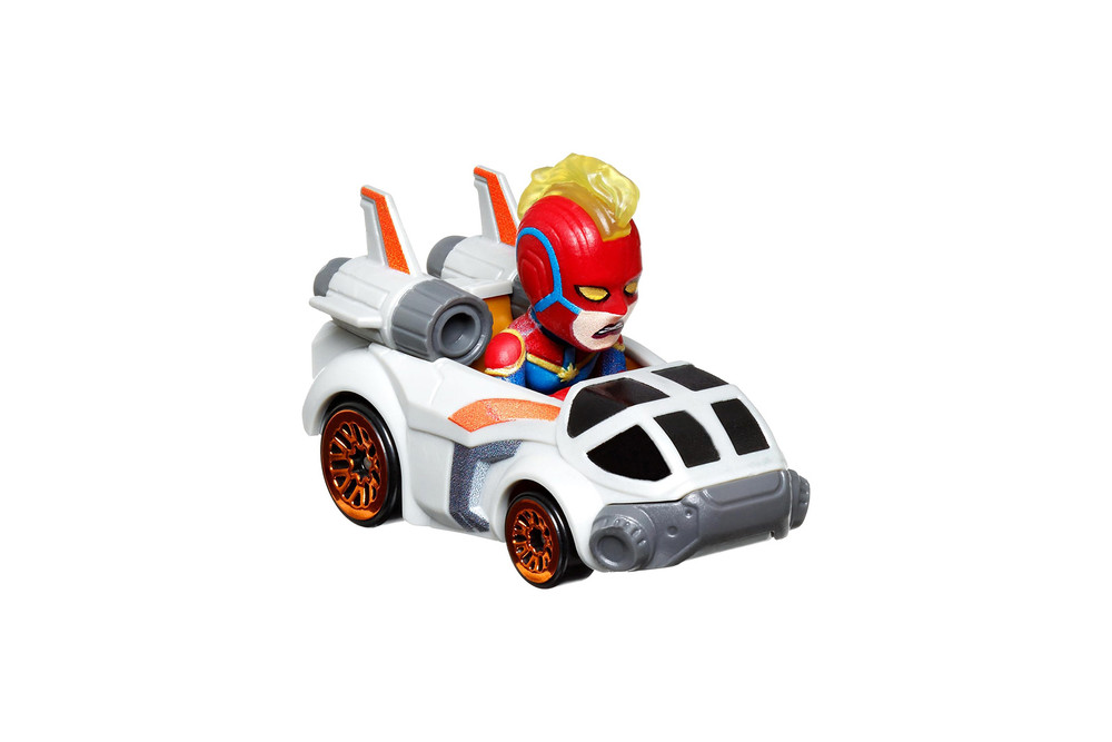 Racer Verse Marvel 5-Pack Character Car Assortment - Mattel Hot Wheels HPN409564 - 2.25" Scale Diecast Model Toy Cars