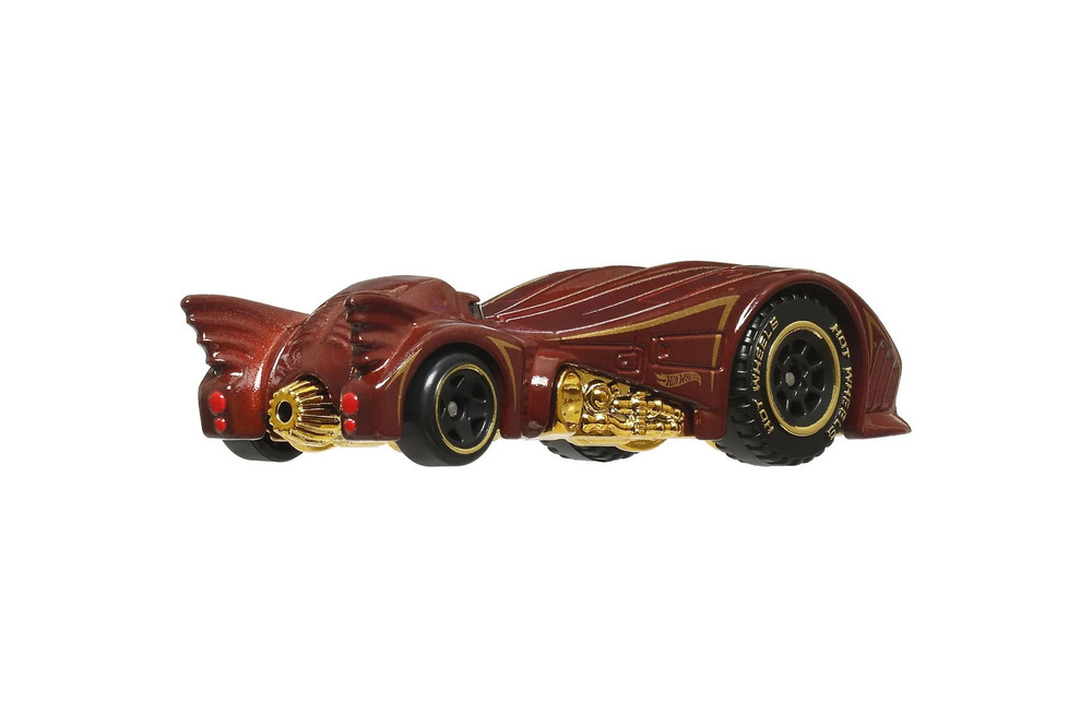 Classic Batman Batmobile, Black - Mattel Hot Wheels HDG89956M - 3" Scale Diecast Model Toy Car