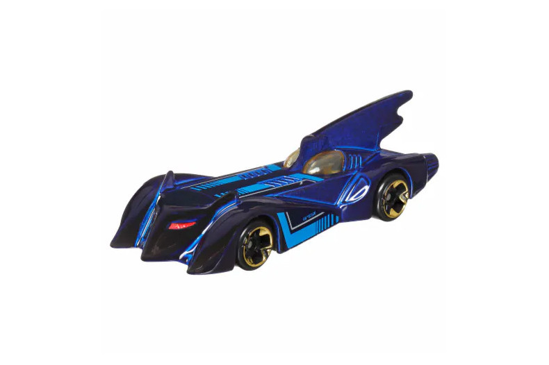The Brave and the Bold Batmobile, Blue - Mattel Hot Wheels HDG89956K - 3" Scale Diecast Model Toy Car