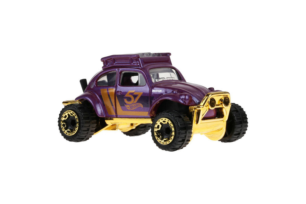 Volkswagen Baja Bug, Purple/Gold - Mattel Hot Wheels HDH54956G - 3" Scale Diecast Model Toy Car