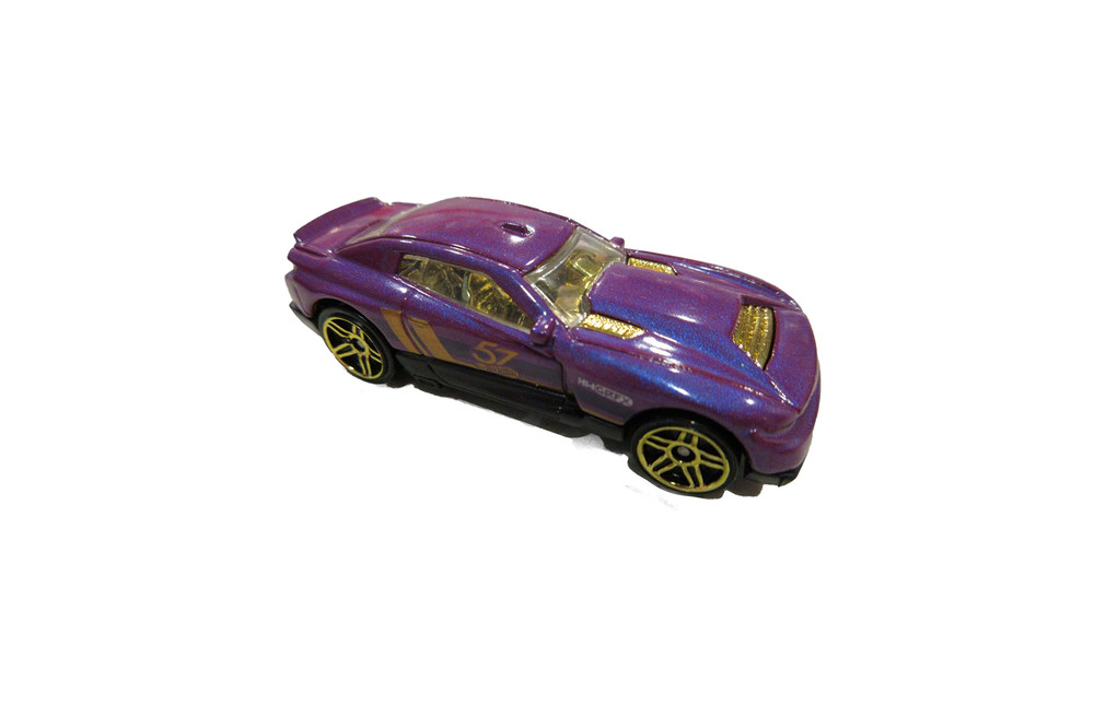 D-Muscle, Purple/Gold - Mattel Hot Wheels HDH54956G - 3" Scale Diecast Model Toy Car