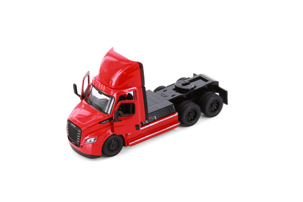 Freightliner eCascadia, Red - Kinsmart 5466D - 1/60 Scale Diecast Model Toy Car