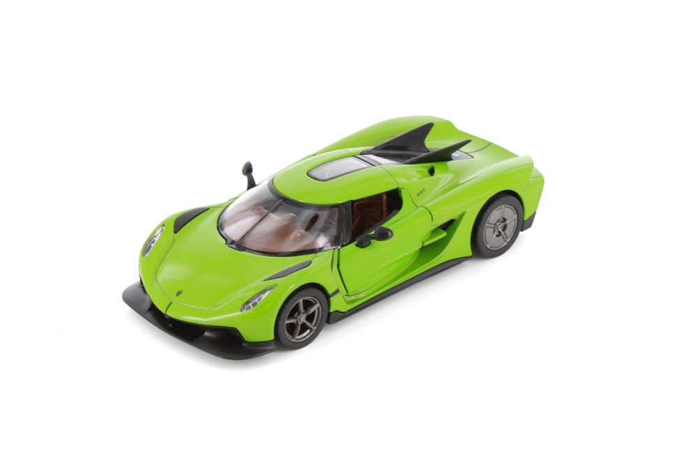 Koenigsegg Jesko Absolut, Green - Kinsmart 5473D - 1/36 Scale