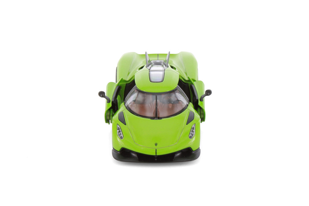 Koenigsegg Jesko Absolut, Green - Kinsmart 5473D - 1/36