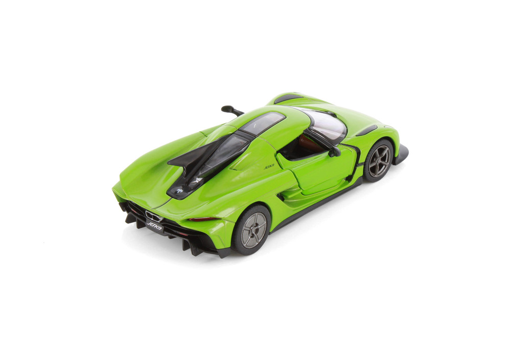 Koenigsegg Jesko Absolut, Green - Kinsmart 5473D - 1/36 Scale Diecast Model Toy Car