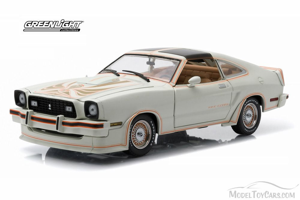 1978 Ford Mustang II King Cobra T-Top, White with Gold