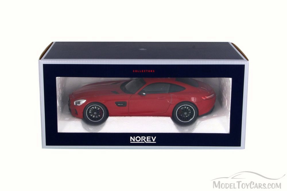 2015 Mercedes-Benz AMG GT, Red - NOREV 183496 - 1/18 Scale Diecast