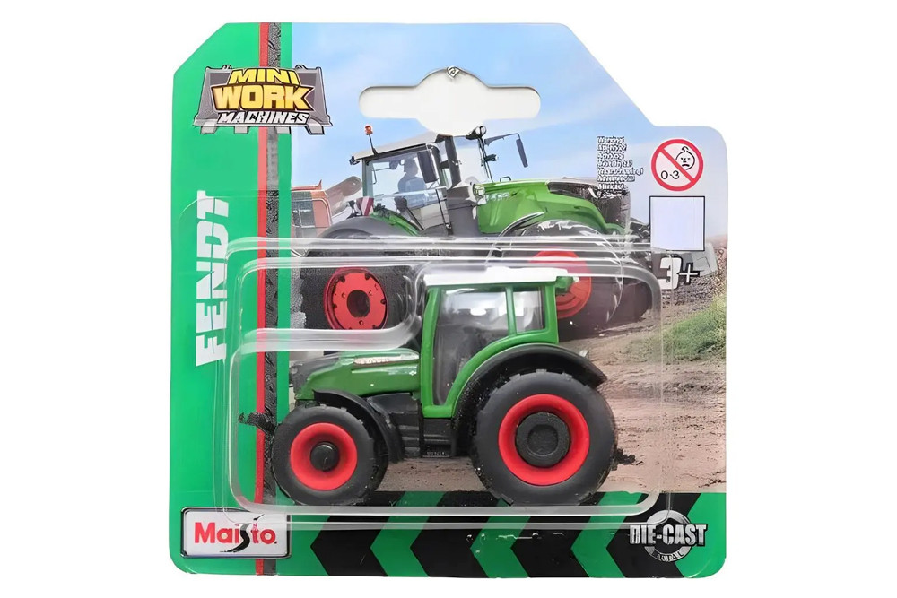 Tracteur Fendt 209 Mini – Maisto, 8 Cm, Jouet Agricole Robuste, Dès 3 Ans, Pour Petits Fermiers