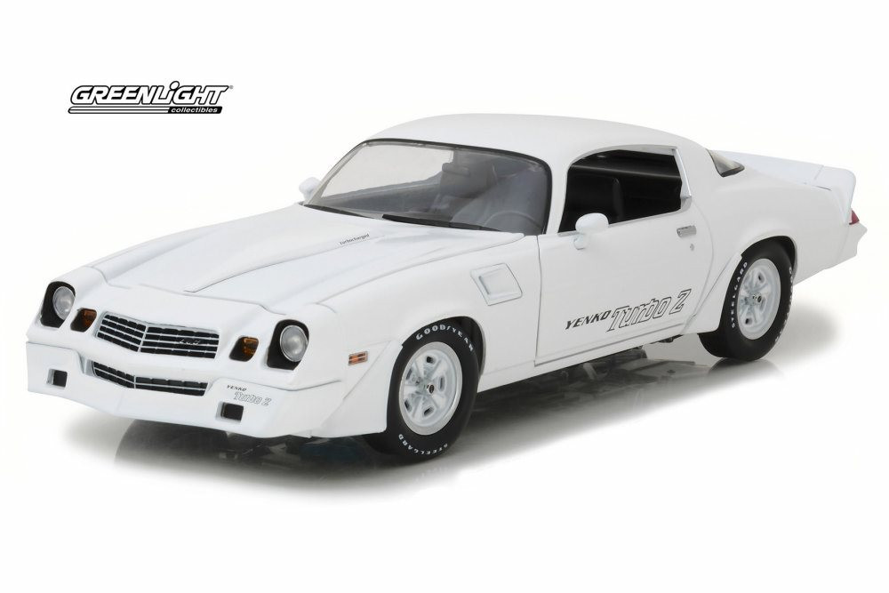 1981 Chevy Camaro Yenko Z28 Turbo Z, White - Greenlight 12998 - 1
