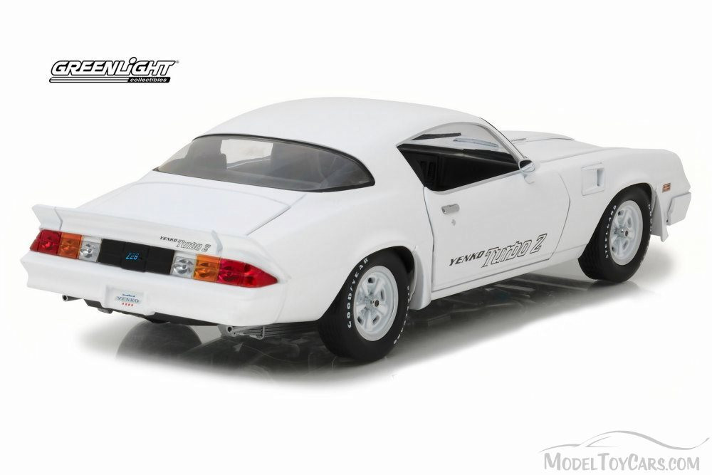 1981 Chevy Camaro Yenko Z28 Turbo Z, White - Greenlight 12998 - 1