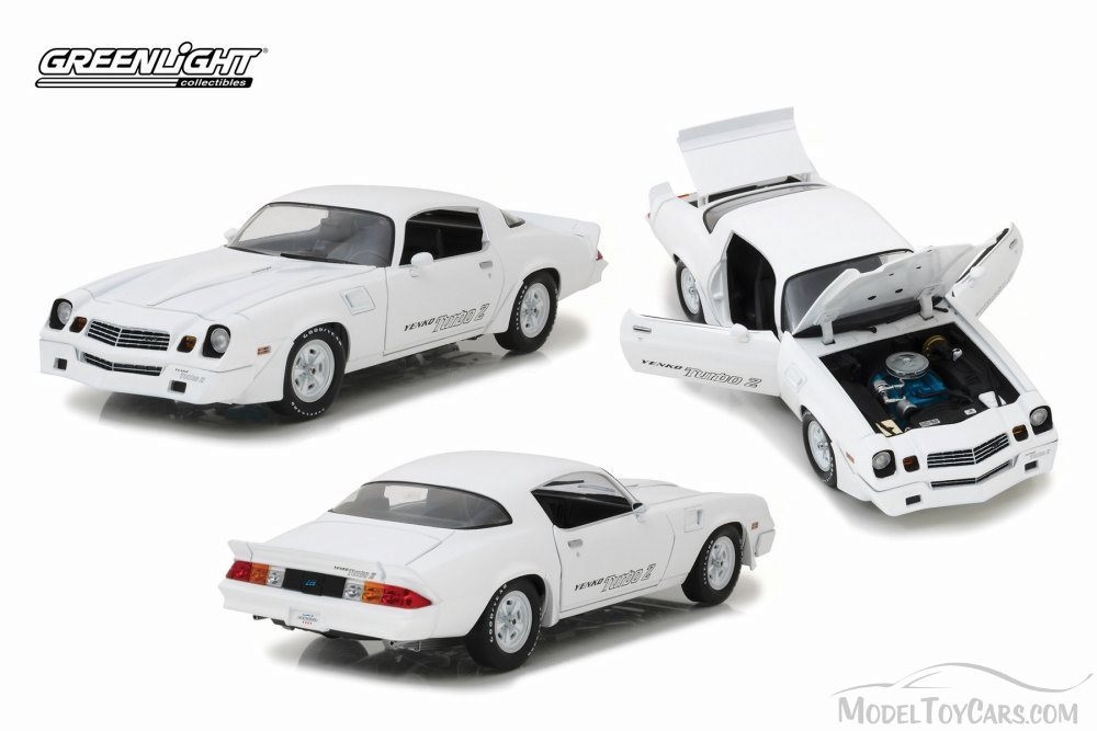 1981 Chevy Camaro Yenko Z28 Turbo Z, White - Greenlight 12998 - 1