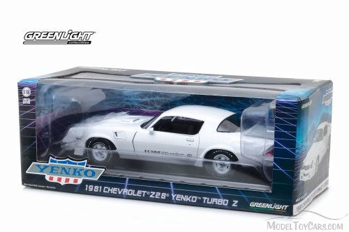 1981 Chevy Camaro Yenko Z28 Turbo Z, White - Greenlight 12998 - 1