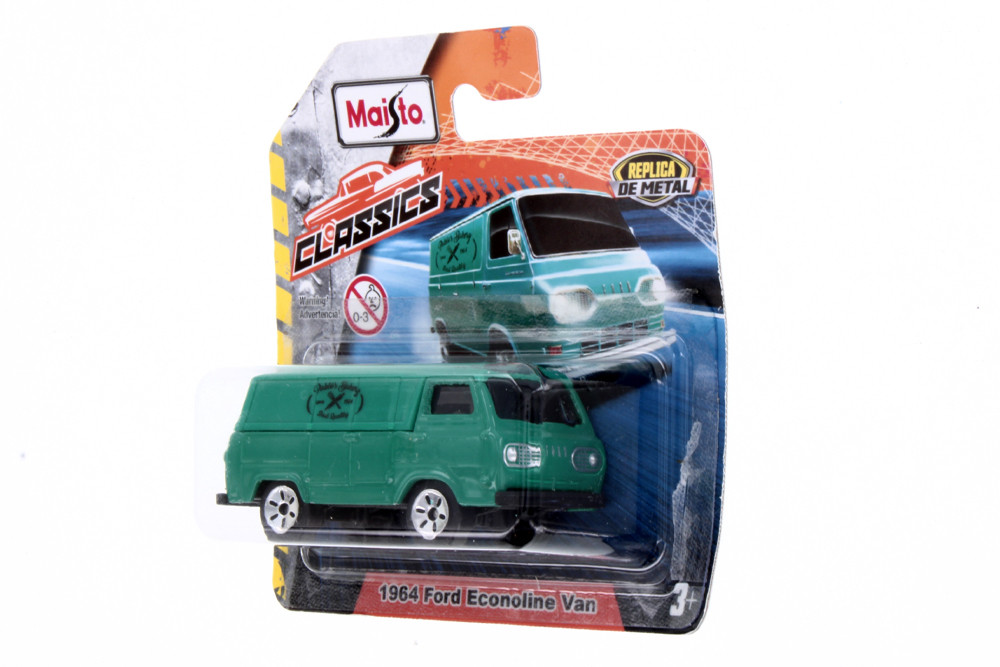 Classics 1964 Ford Econoline Pablo's Bakery Van, Green - Maisto 15079 - 1/64 Scale Diecast Model Toy Car