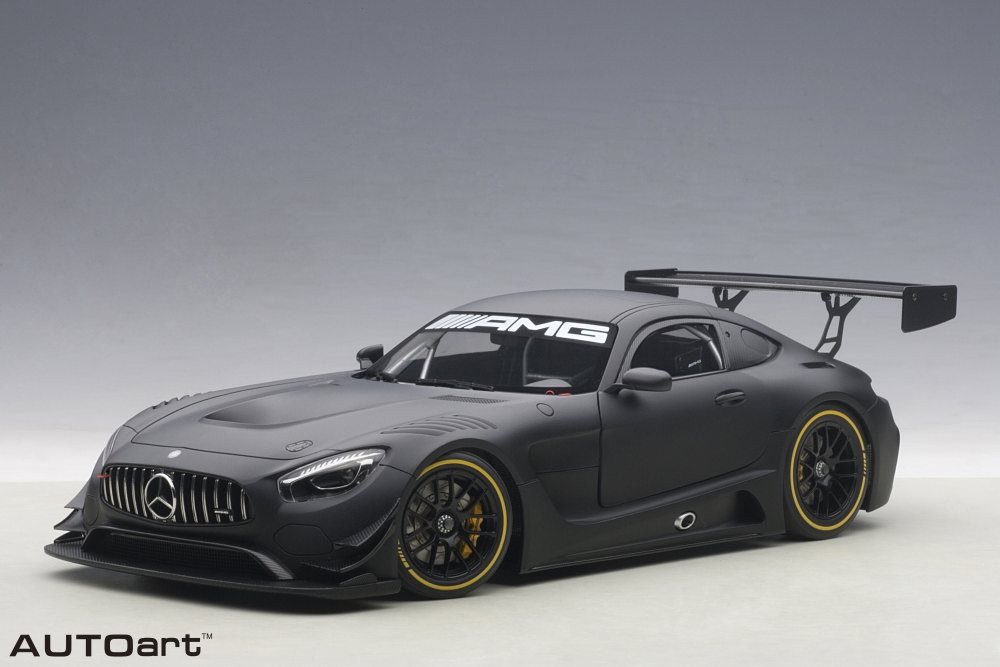Mercedes-Benz AMG GT3, Black - Auto Art 81532 - 1/18 Scale Collectible Diecast Replica
