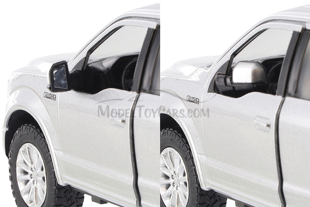 2019 Ford F-150 Limited Crew Cab Pickup Truck, Silver - Showcasts® 71364SV - 1/27 Scale Diecast Model Toy Car
