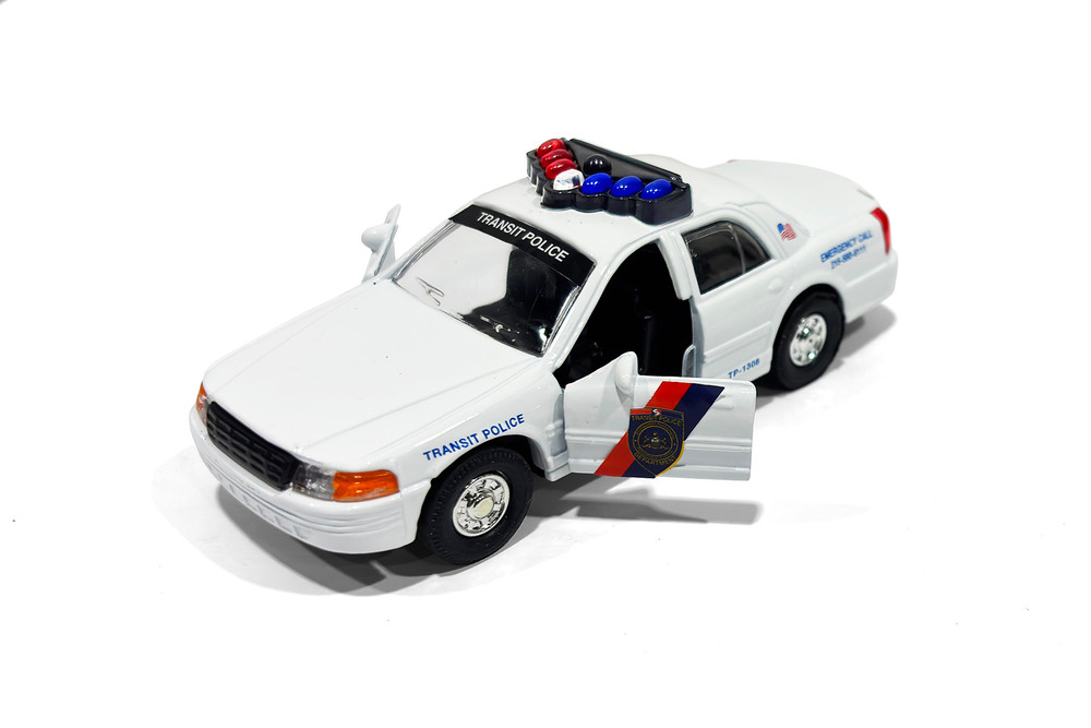 Box of 12 Septa Police Series, White - Showcasts 9985D-SEPTA - 5" Scale Diecast Model Toy Cars
