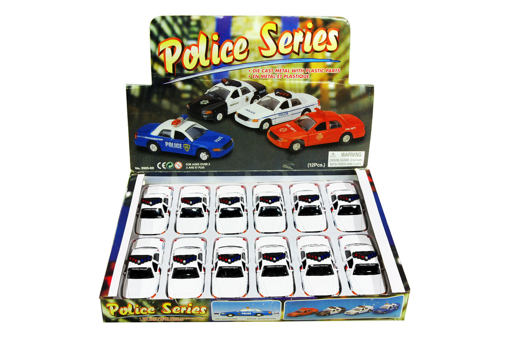 Box of 12 Septa Police Series, White - Showcasts 9985D-SEPTA - 5" Scale Diecast Model Toy Cars