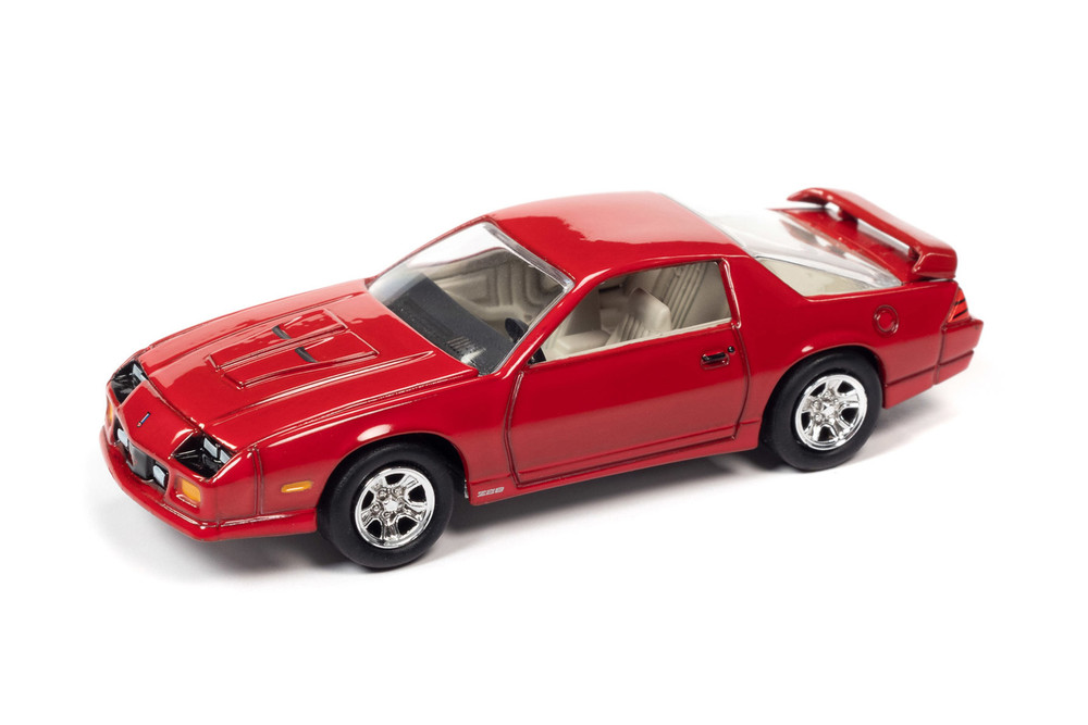 1991 Chevy Camaro Z28 1LE, Red - Johnny Lightning JLMC028/48B - 1/64 Scale Diecast Model Toy Car