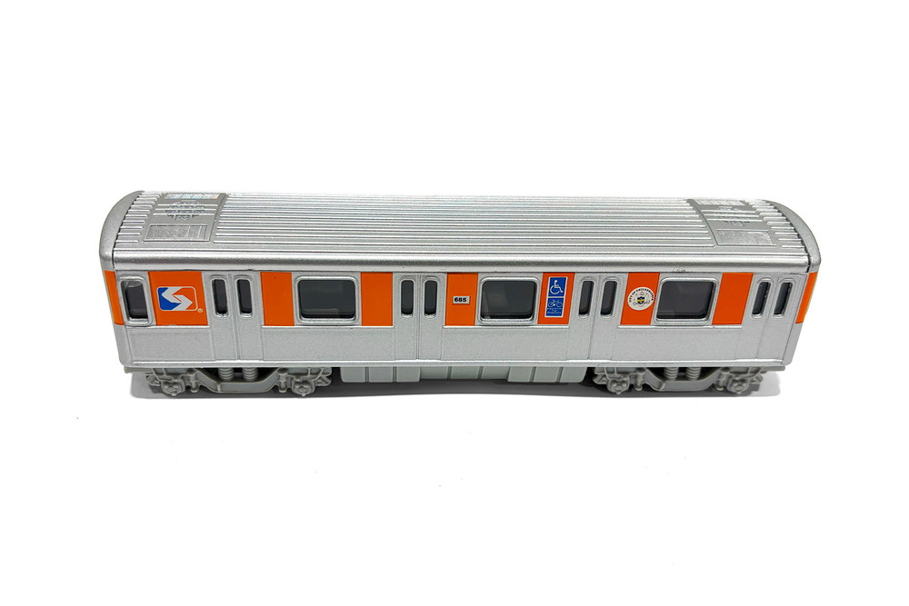 Septa Metro Subway, Gray - Showcasts 2233D-SEPTA - 7" Scale Diecast Model Toy Train