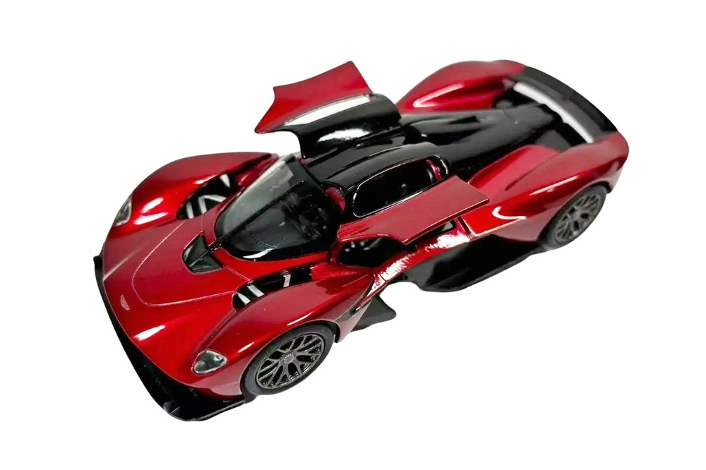 Box of 12 Aston Martin Valkyrie Hardtop, ASSTD - Kinsmart 5470D