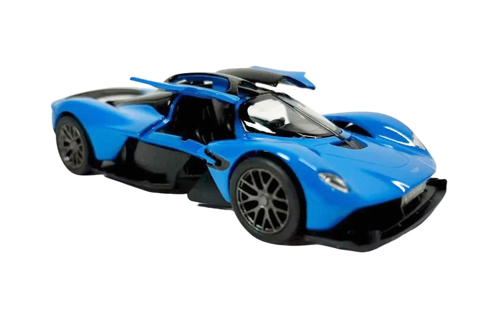 Box of 12 Aston Martin Valkyrie Hardtop, ASSTD - Kinsmart 5470D