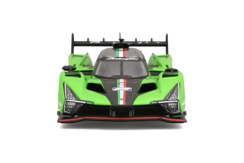 2024 Lamborghini SC63 #63 IMSA SportsCar, Green - Bburago 18-38315