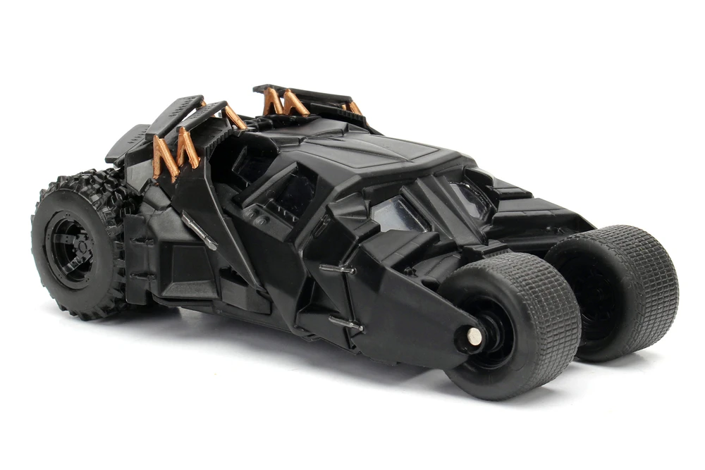 2008 Dark Knight Batmobile Tumbler, Black - Jada 98232 - 1/32 Scale Diecast Model Toy Car