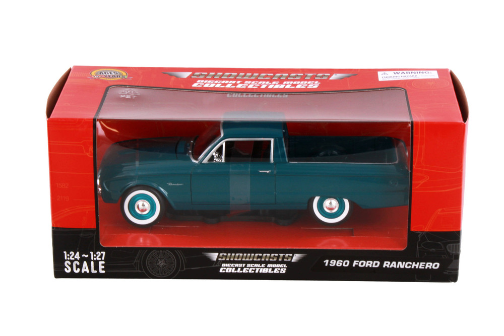 1960 Ford Ranchero, Turquoise - Showcasts 77321TQ - 1/24 Scale