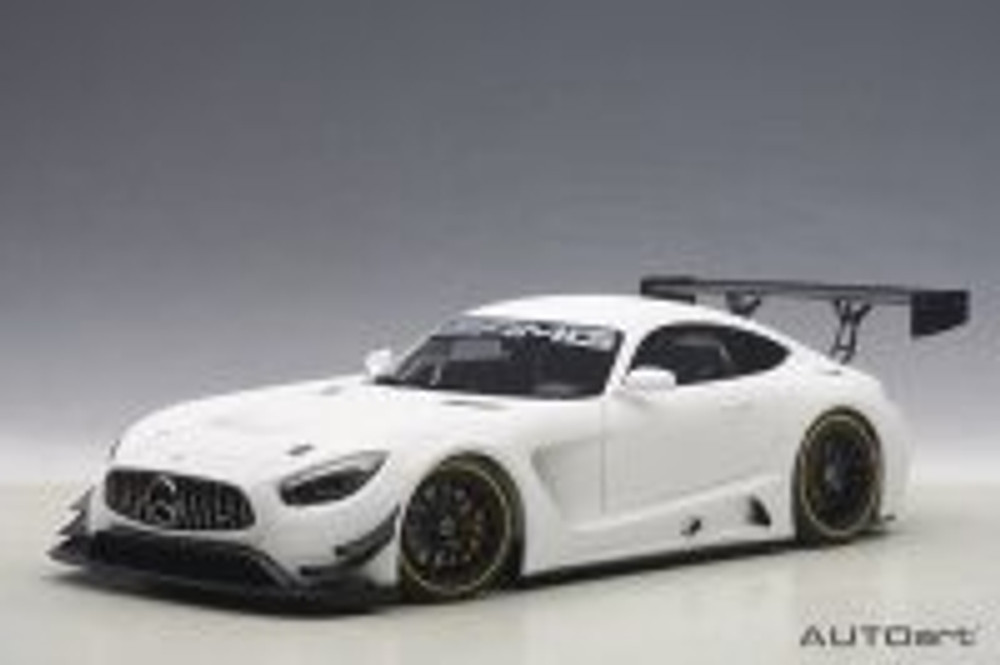 Mercedes-Benz AMG GT3 PCV, White - Auto Art 81531 - 1/18 Scale Diecast Model Toy Car