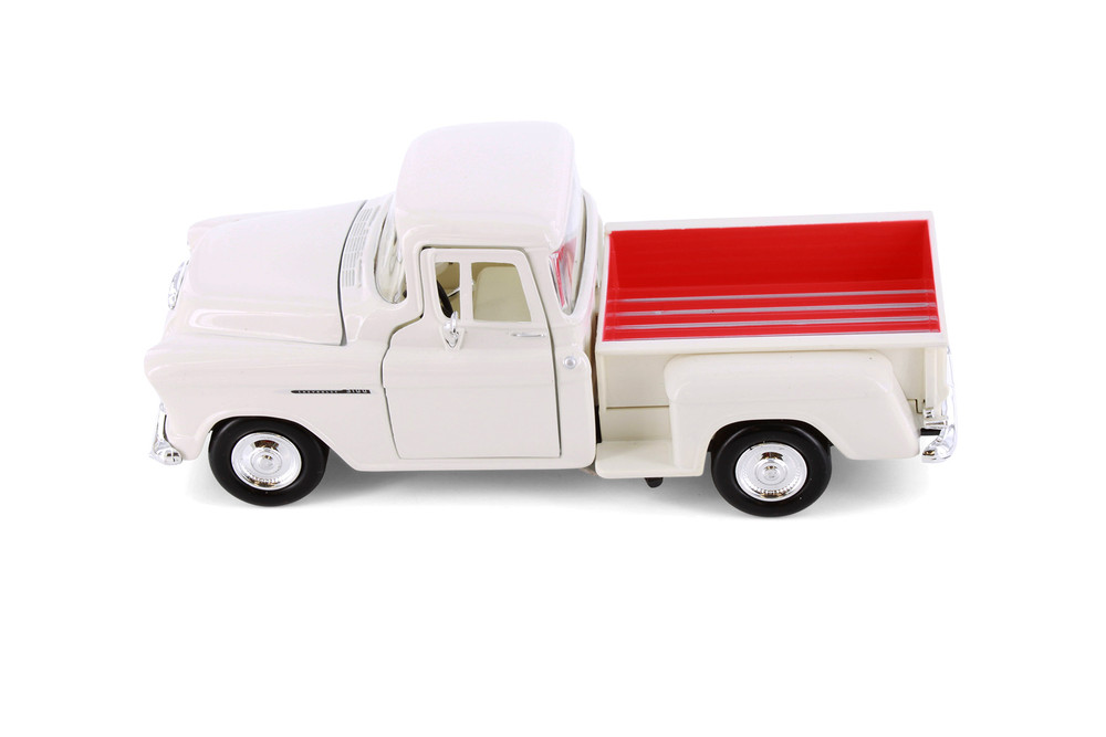 Box of 4 1955 Chevy 3100 Stepside Pickup Truck, ASSTD - Showcasts