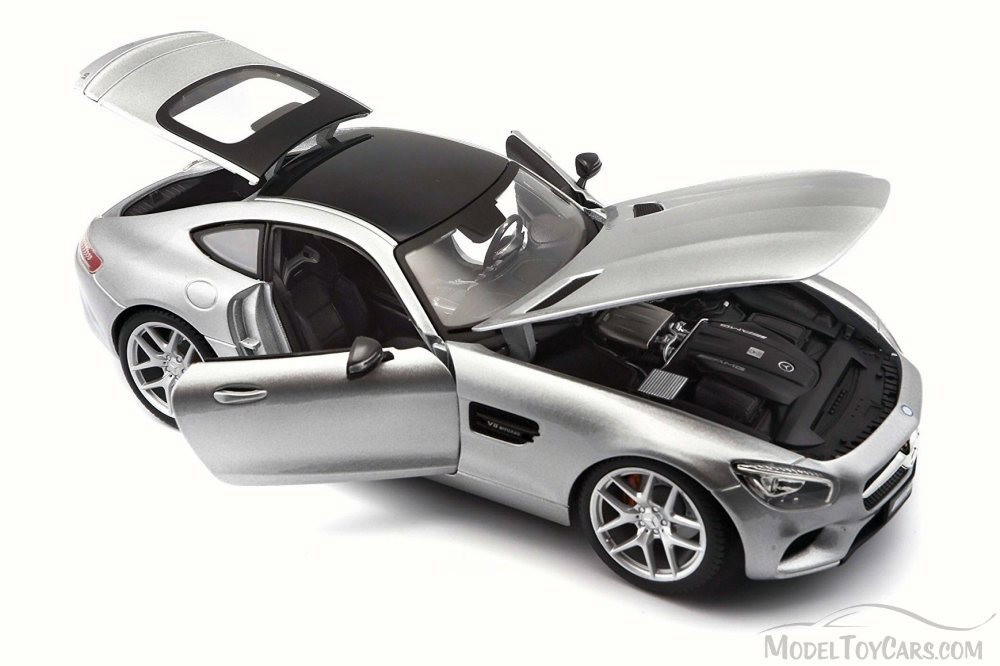 Mercedes-Benz AMG GTÂ , Silver - Maisto 36204SV - 1/18 Scale