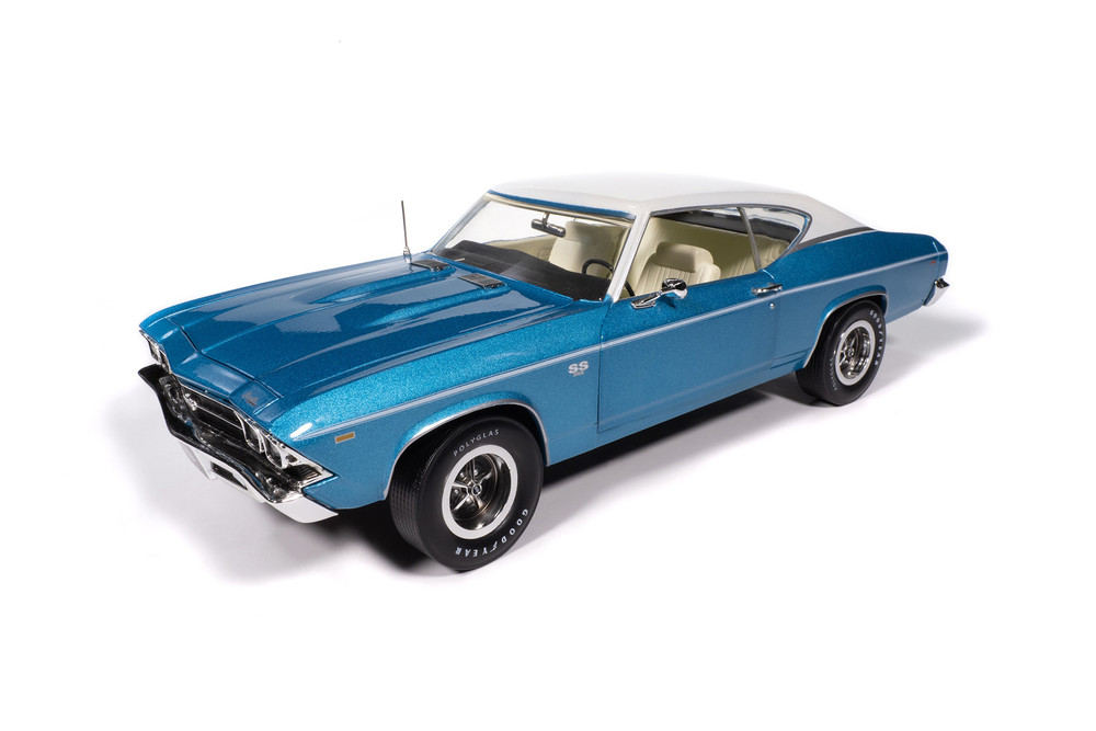 1969 Chevy Chevelle SS 396 (MCACN), Azure Blue Turquoise - Auto
