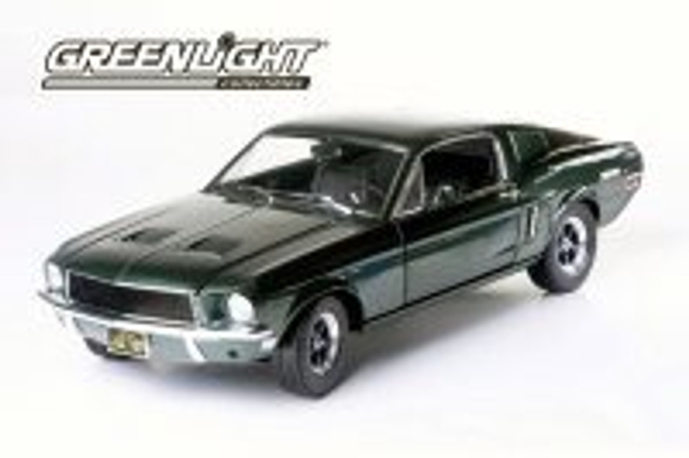 Steve McQueen Bullitt 1968 Ford Mustang GT, Green