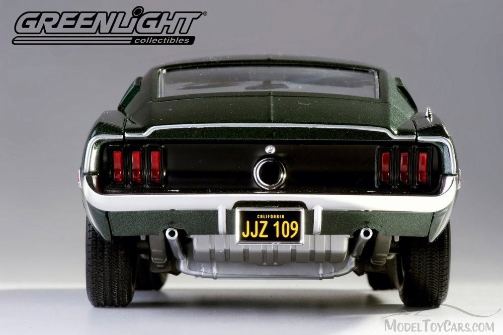 Steve McQueen Bullitt 1968 Ford Mustang GT, Green
