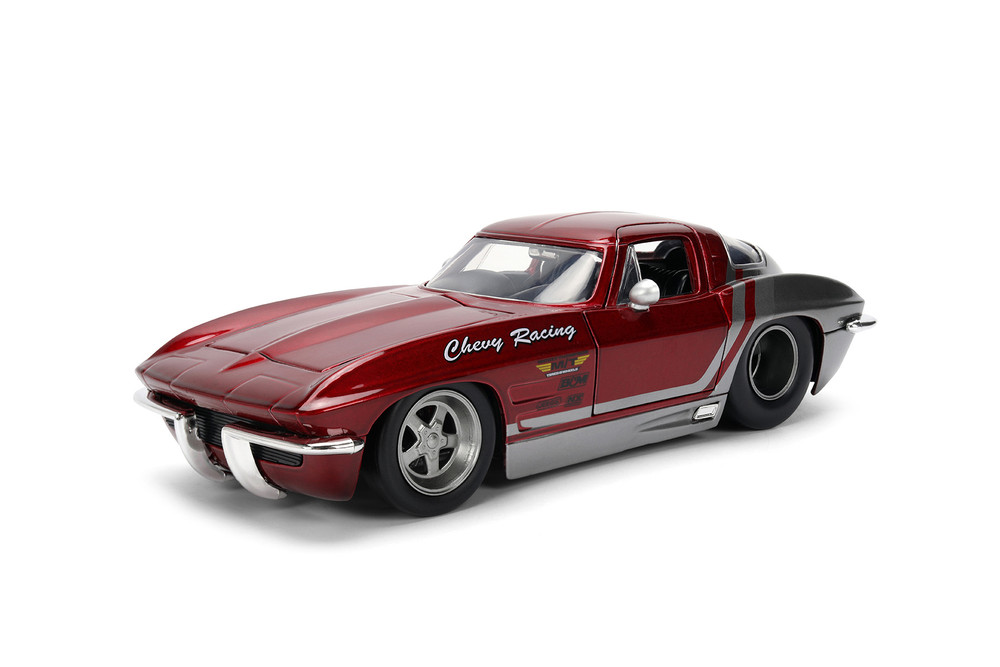 1963 Chevy Corvette Stingray - Chevy Racing, Charcoal Red/Gray