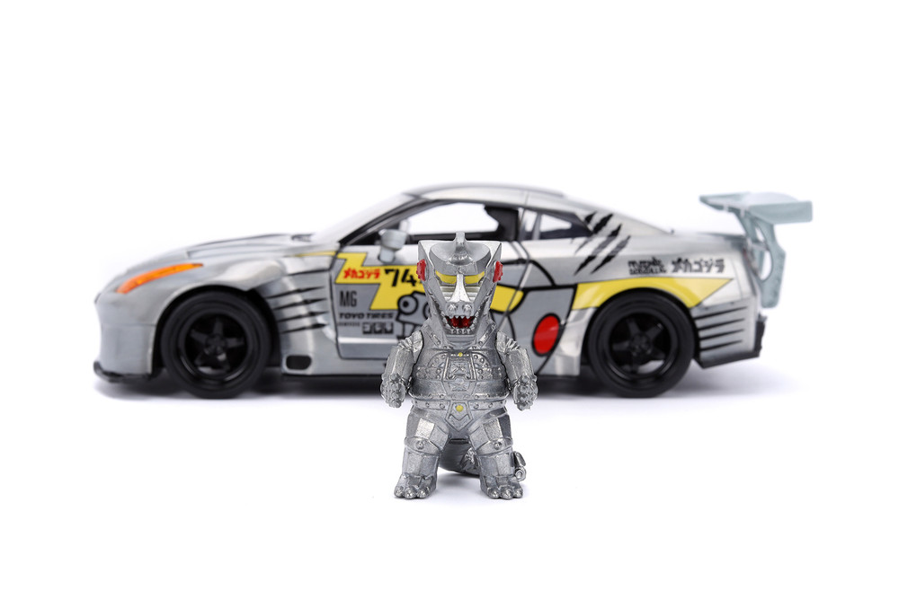 2009 Nissan Skyline GT-R (R35) Ben Sopra w/Mechagodzilla Figure