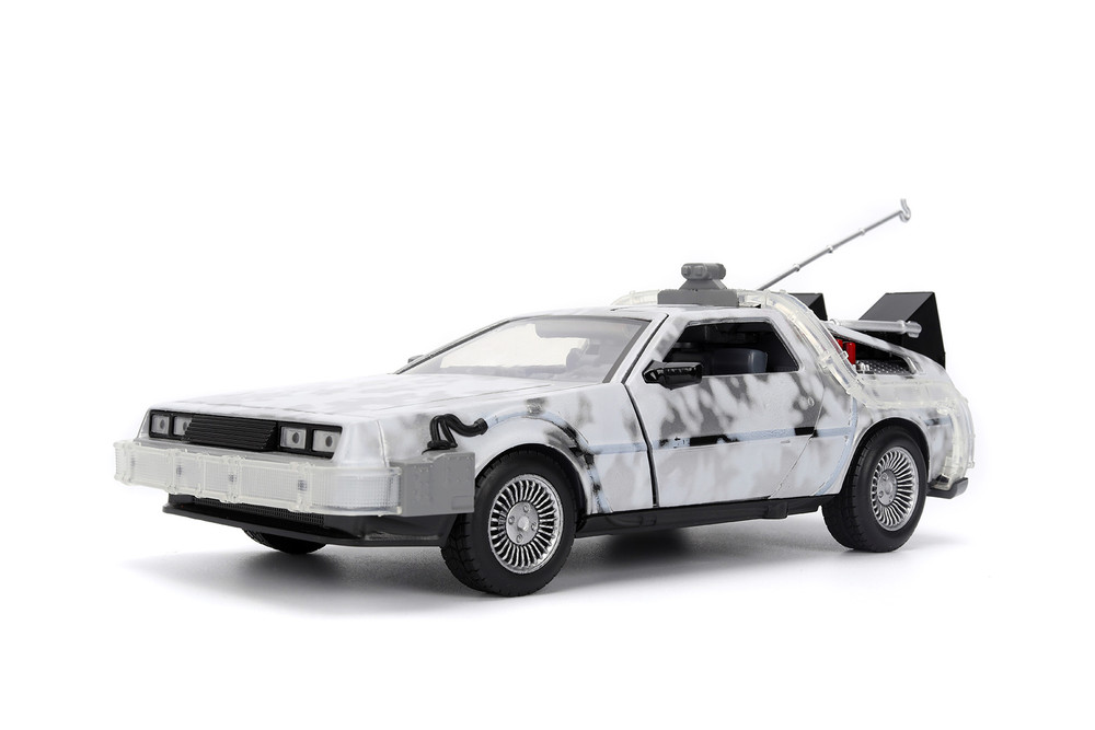 DeLorean Time Machine w/Lights Frost Version, Back to the Future Part I ...