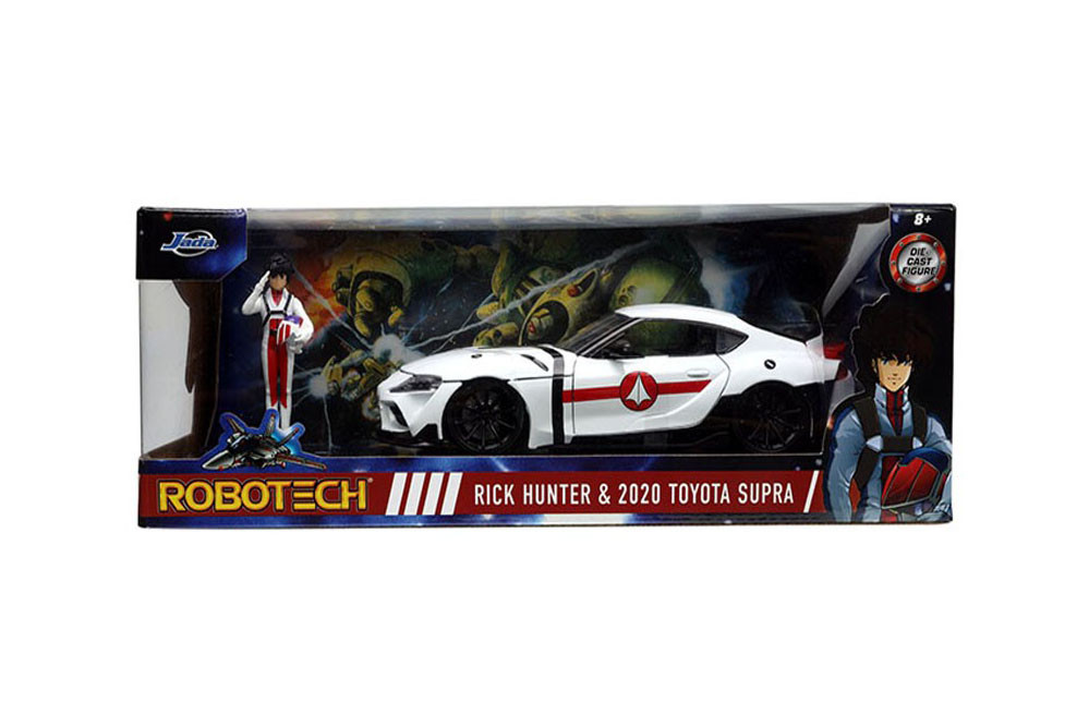 Robotech 4-Pack 2020 Toyota Supra w/Figure - Jada Toys 33676-33679