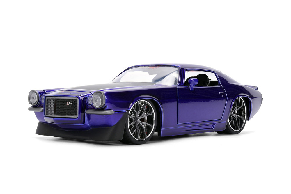 1971 Chevy Camaro Z28, Purple - Jada Toys 36592 - 1/24 Scale
