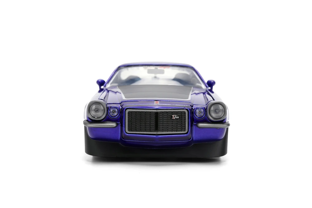 1971 Chevy Camaro Z28, Purple - Jada Toys 36592 - 1/24 Scale Diecast Model Toy Car