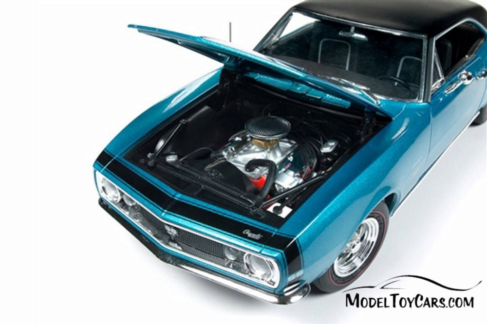 1967 Chevy Camaro SS 427 Hard Top, Marina Blue - Auto World