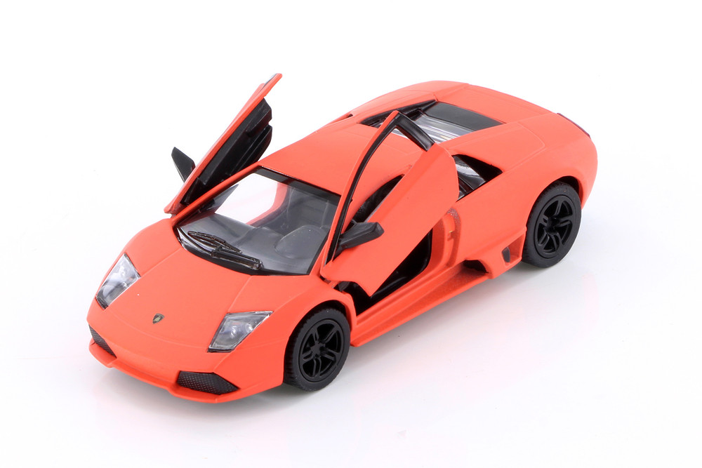 Lamborghini Murcielago LP640, Matte Orange - Kinsmart 5370/1D - 1/36 Scale Diecast Model Toy Car
