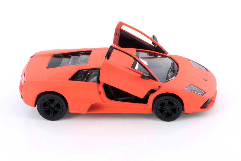 Lamborghini Murcielago LP640, Matte Orange - Kinsmart 5370/1D - 1/36 Scale Diecast Model Toy Car