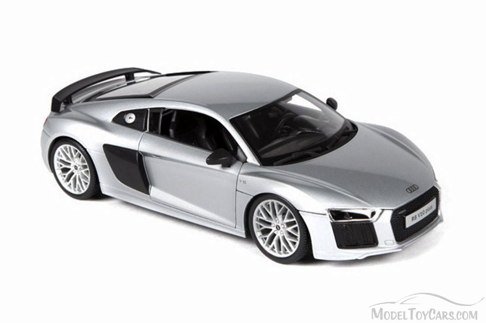 Audi R8 シルバー ミニカー　マイスト Audi R8 V10, Silver - Maisto 36213SV - 1/18 Scale Diecast Model