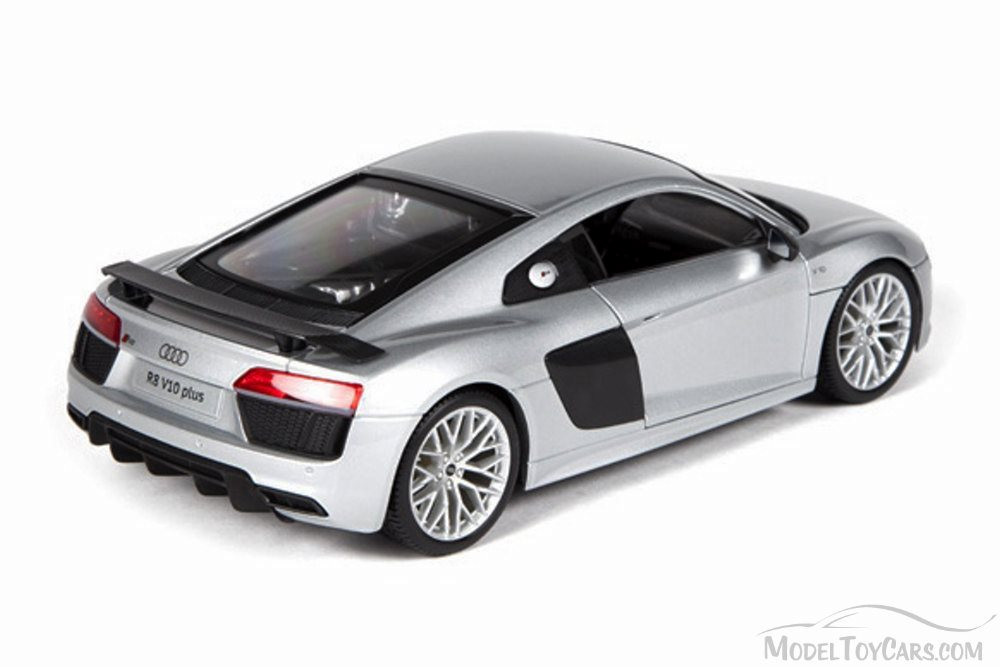 Audi R8 V10, Silver - Maisto 36213SV - 1/18 Scale Diecast