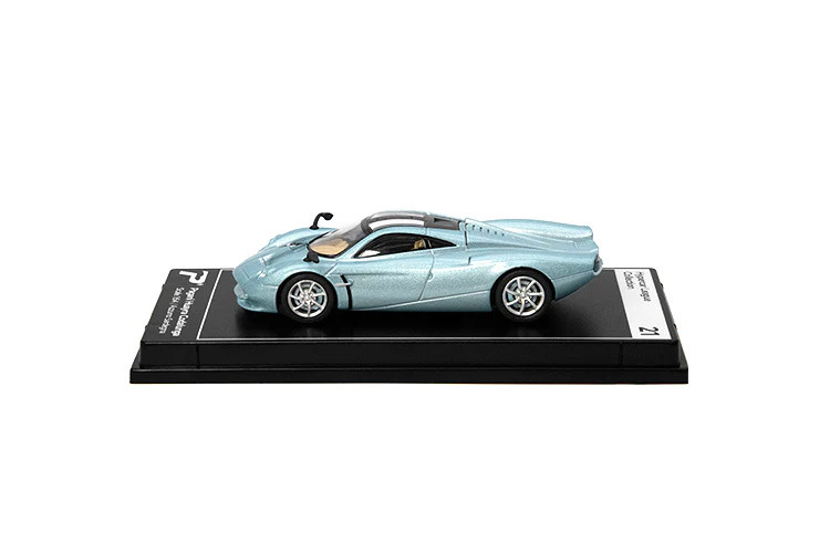 Pagani Huayra Codalunga, Azzurro Sardegna Blue - Kinsmart H21 - 1/64 Scale Diecast Model Toy Car