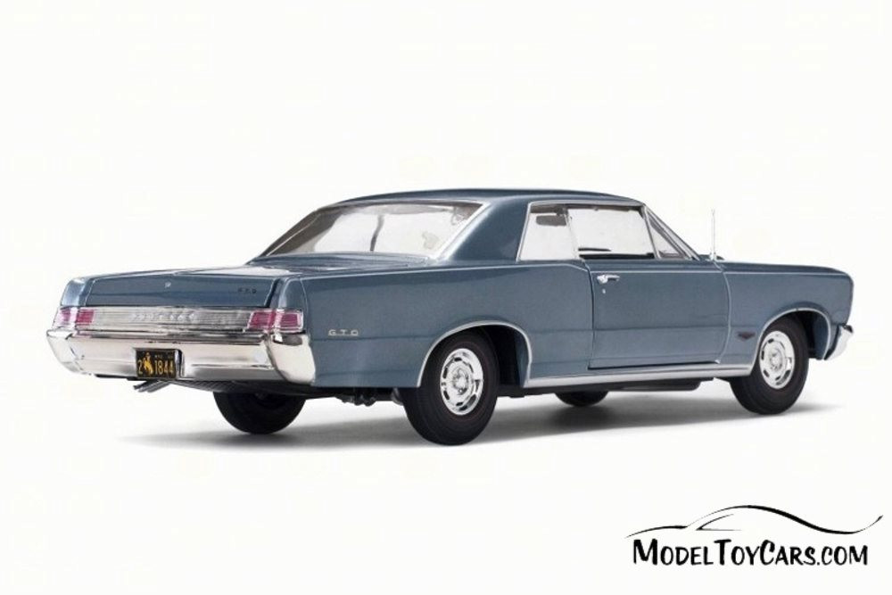 1965 Pontiac GTO, Blue Mist/Slate - Sun Star 1844 - 1/18 Scale